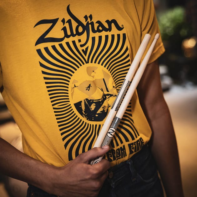 Zildjian 5B Limited Edition 400th Anniversary 60's Rock Drumsticks