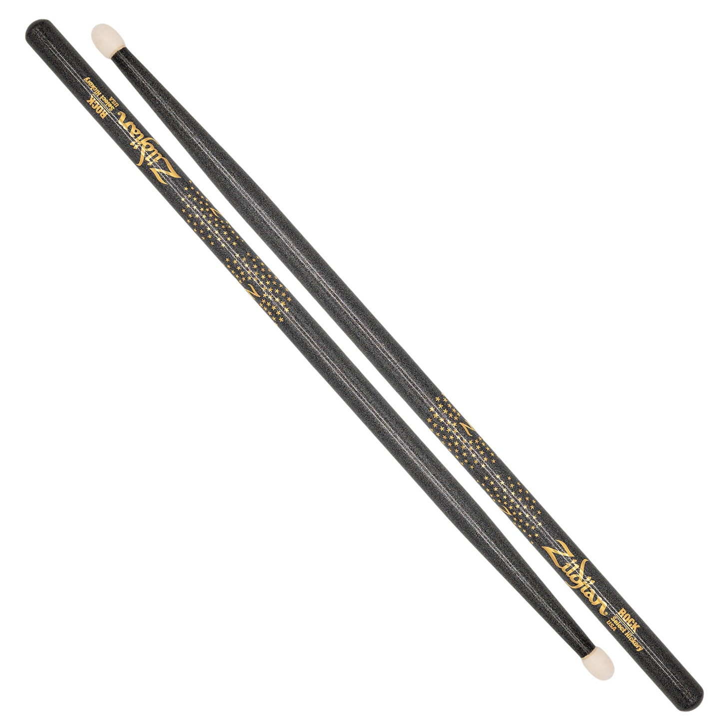 Z Custom LE Drumstick Collection ROCK Black Chroma, Nylon Tip