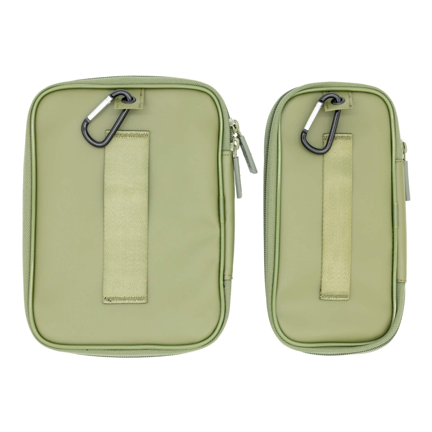 Back side of Green Zildjian Accessory Pouches