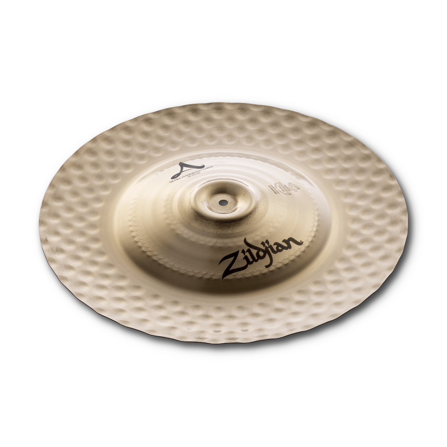 A Zildjian Ultra Hammered Chinas