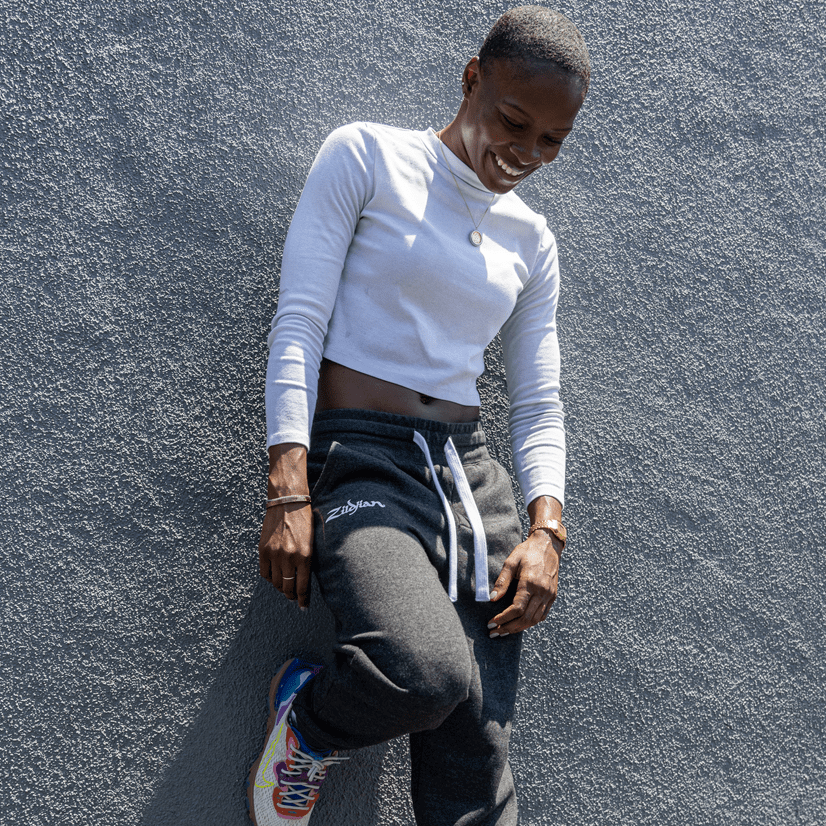 Zildjian Gray Fleece Joggers