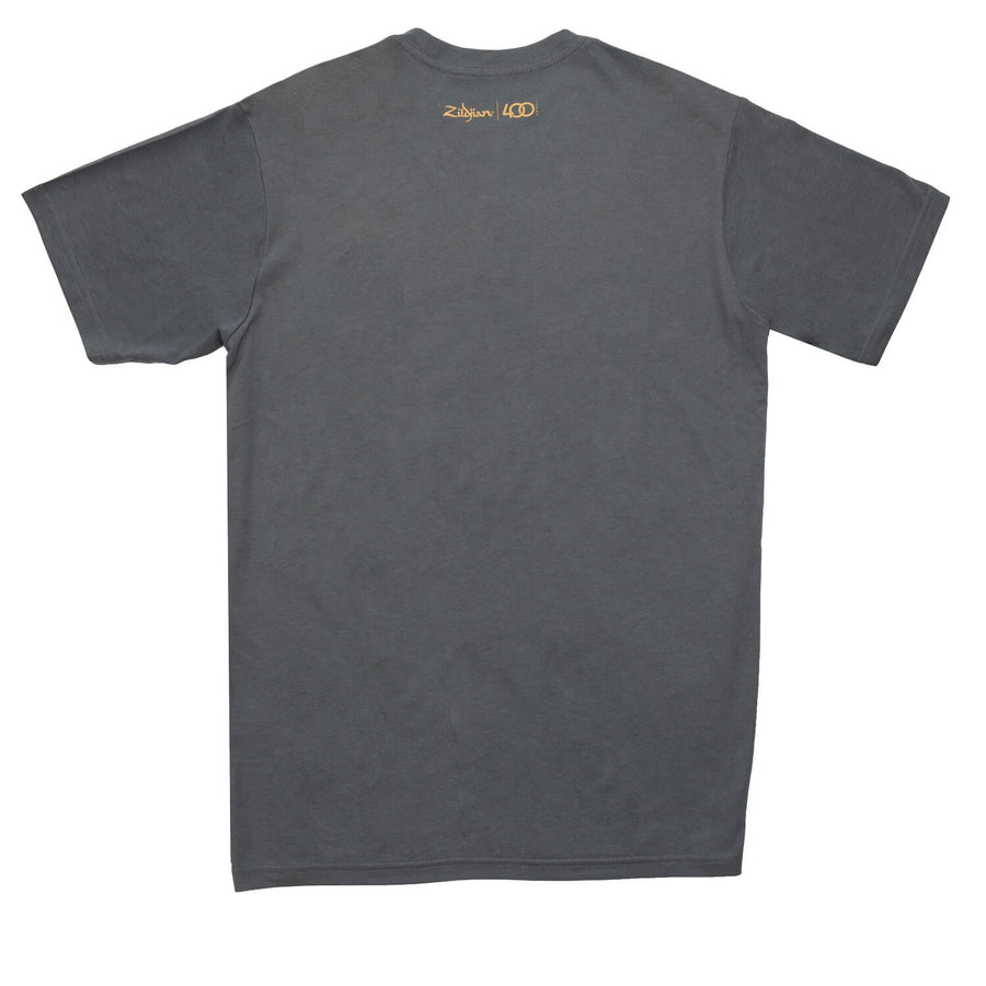 Back of Zildjian Limited Edition 400th Anniversary Classical Tee